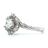 14KW Semi-Mount Diamond Engagement Ring w/ 0.30 ctw, Size 6.75