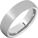 Simplicity – Serinium Domed Satin Finish Ring