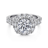 14KW Diamond Engagement Ring Semi-set 1.86 CTW