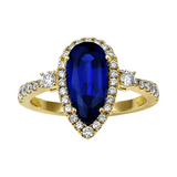 L G Colored Stone Rings-Women's