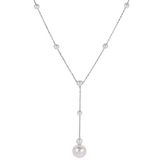 14KW  Graduated "AA" Pearl Necklace  18" ADJ 16"