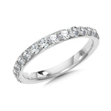 White Gold Diamond Wedding Band