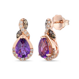 Colored Stone Earrings
