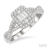 .50 CTW 14KW Diamond Fusion Ring