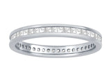 14KW .50CTW Diamond Princess Channel Set Band 2.8MM Size 7