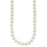 Sterling Silver Fresh Water Pearl Necklace 7-8 mm 18