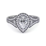 14KW Semi-Mount Diamond Engagement Ring w/ 0.40 ctw, Size 6.5