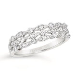 Platinum Diamond Ring w/ 0.53 ctw