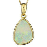 14KY Australian Opal Pendant