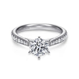 14KW Diamond Engagement Ring Semi-Mount, .25 CTW