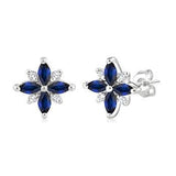Colored Stone Earrings