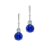 L G Colored Stone Earrings