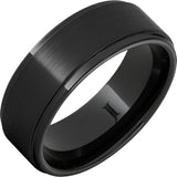 SATIN ROGUE – BLACK DIAMOND CERAMIC RING