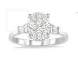 Women's White Gold Engagement Ring