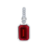 L G Colored Stone Pendants