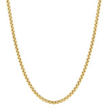 14KY Round Box Chain 22"